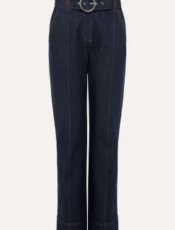 Shawna Belted Bootcut Jeans
