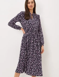 Shay Floral Midi Dress