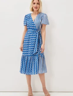 Shelby Zig Zag Midi Dress