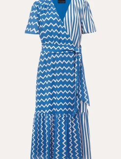 Shelby Zig Zag Midi Dress