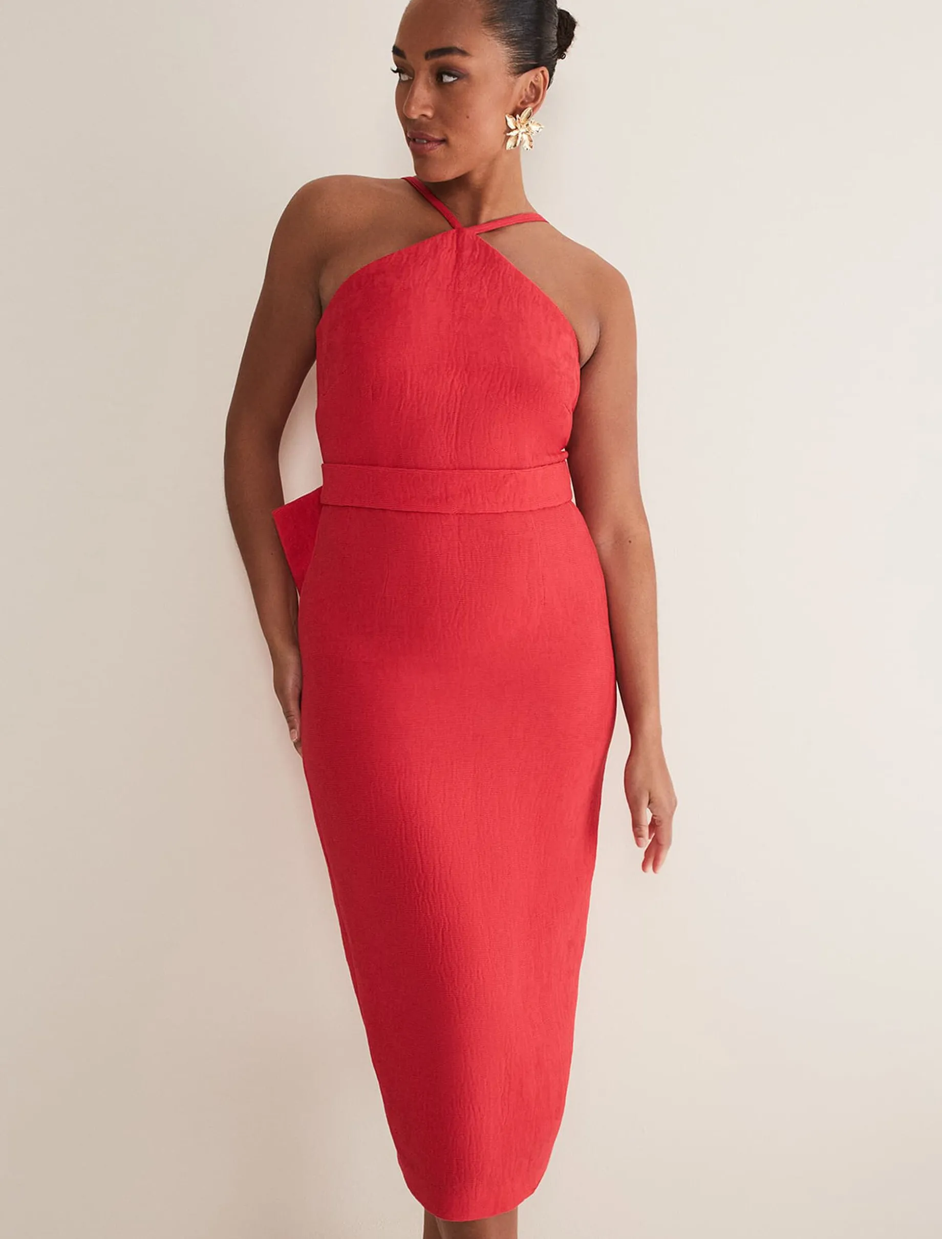 Sherani Bodycon Midi Dress