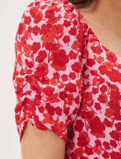 Sheryl Floral Tea Dress
