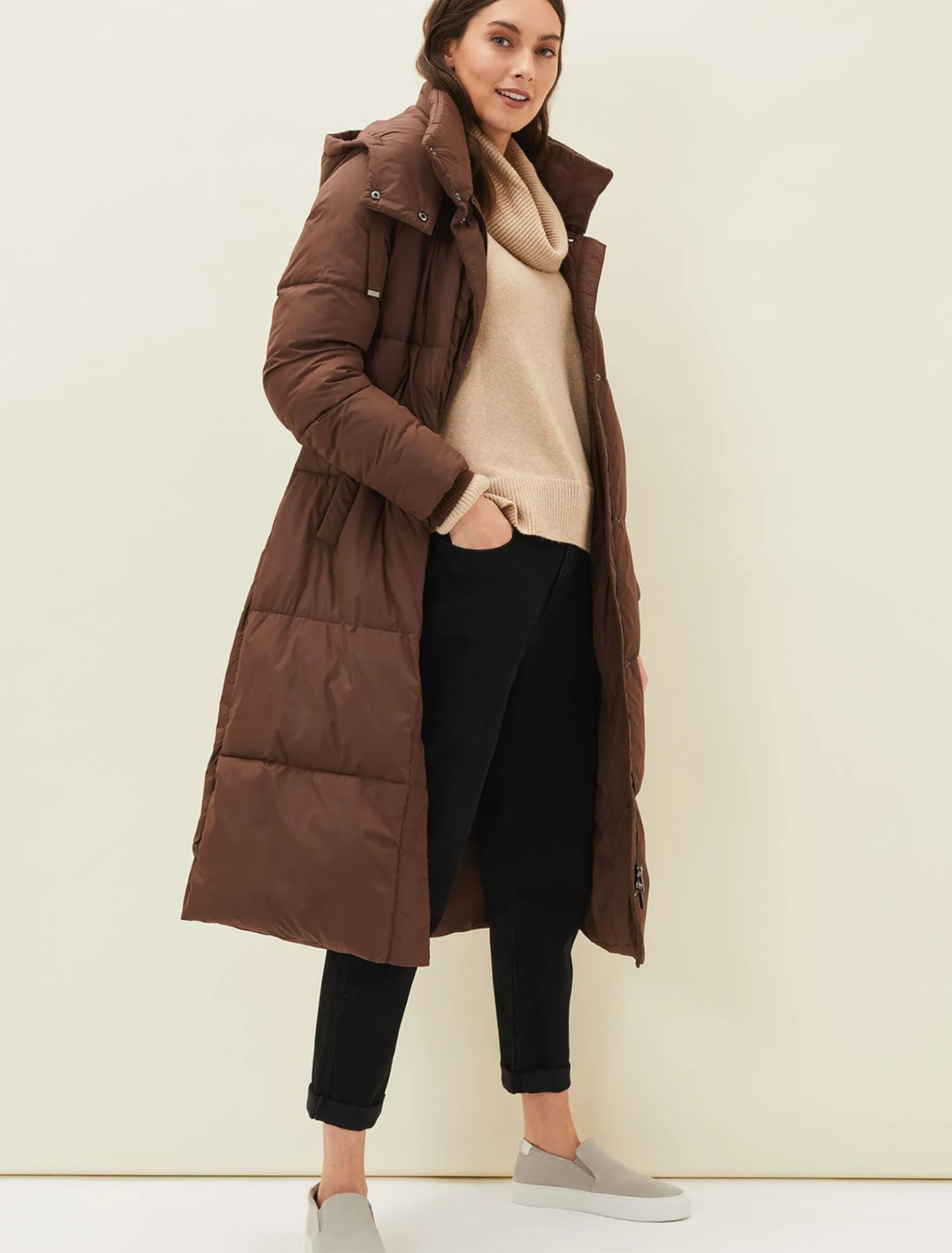 Shona Midi Quilted Puffer Coat