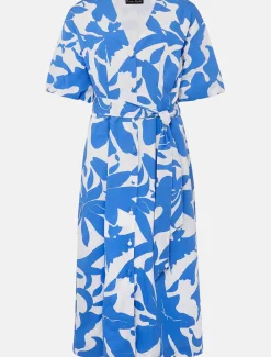 Sienna Cotton Two Colour Midi Dress