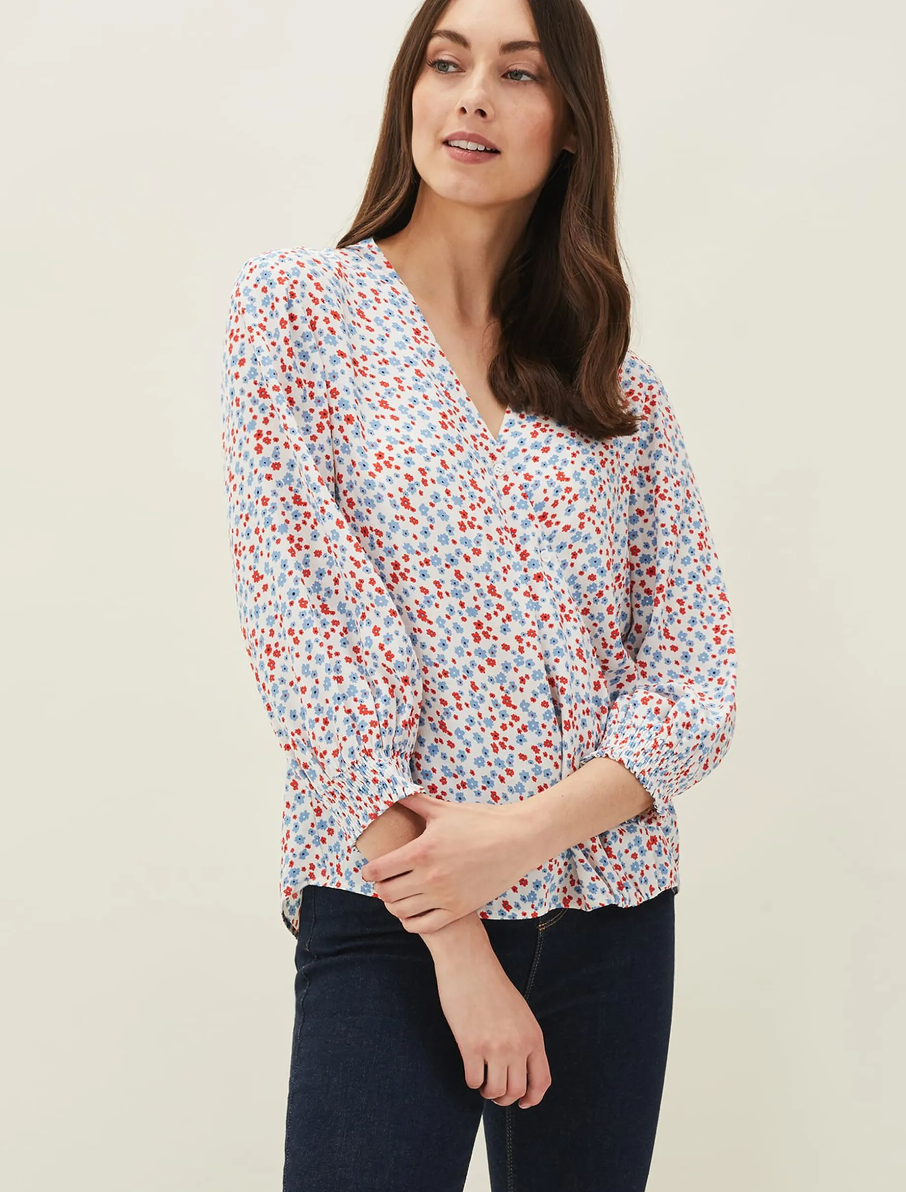 Siera Ditsy Blouse