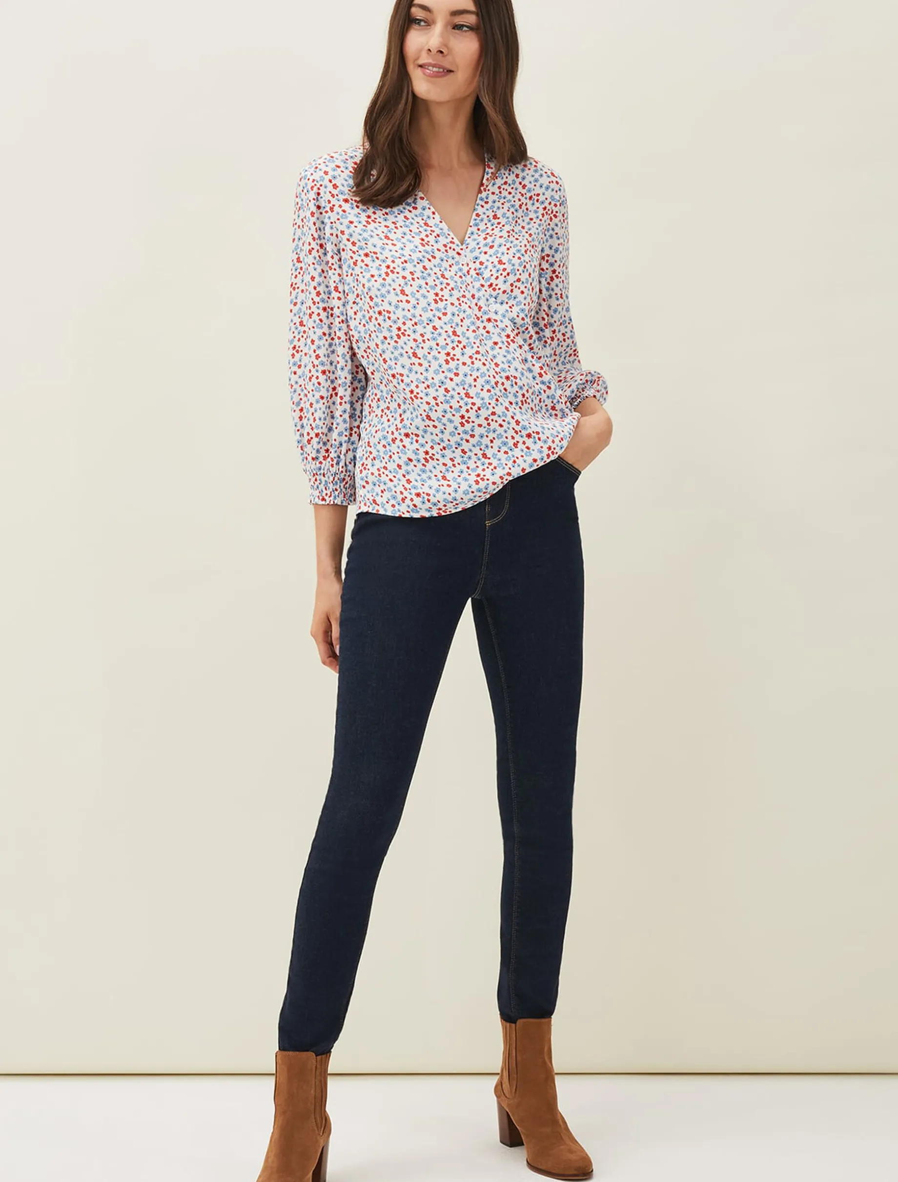 Siera Ditsy Blouse