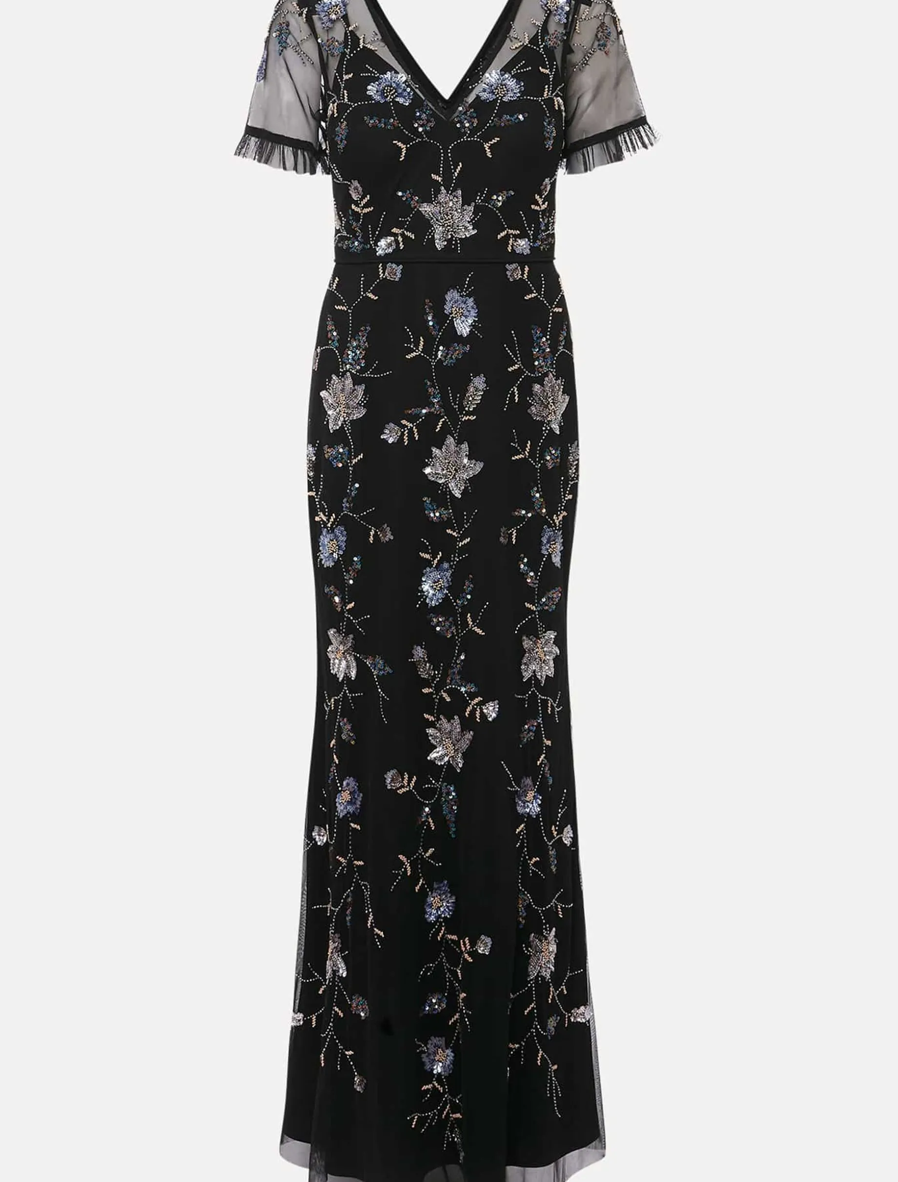 Sierra Sequin Floral Dress