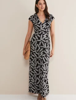 Siobhan Abstract Maxi Dress