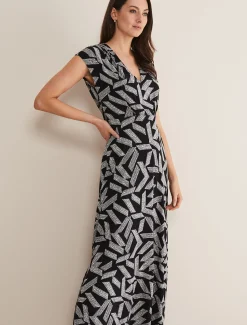Siobhan Abstract Maxi Dress