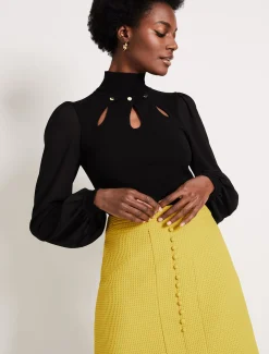 Skye Textured Skirt