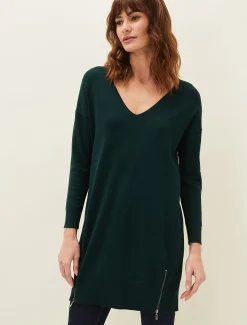Skylar Knitted Tunic Dress