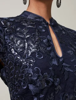 Sofia Embroidered Sequin Dress