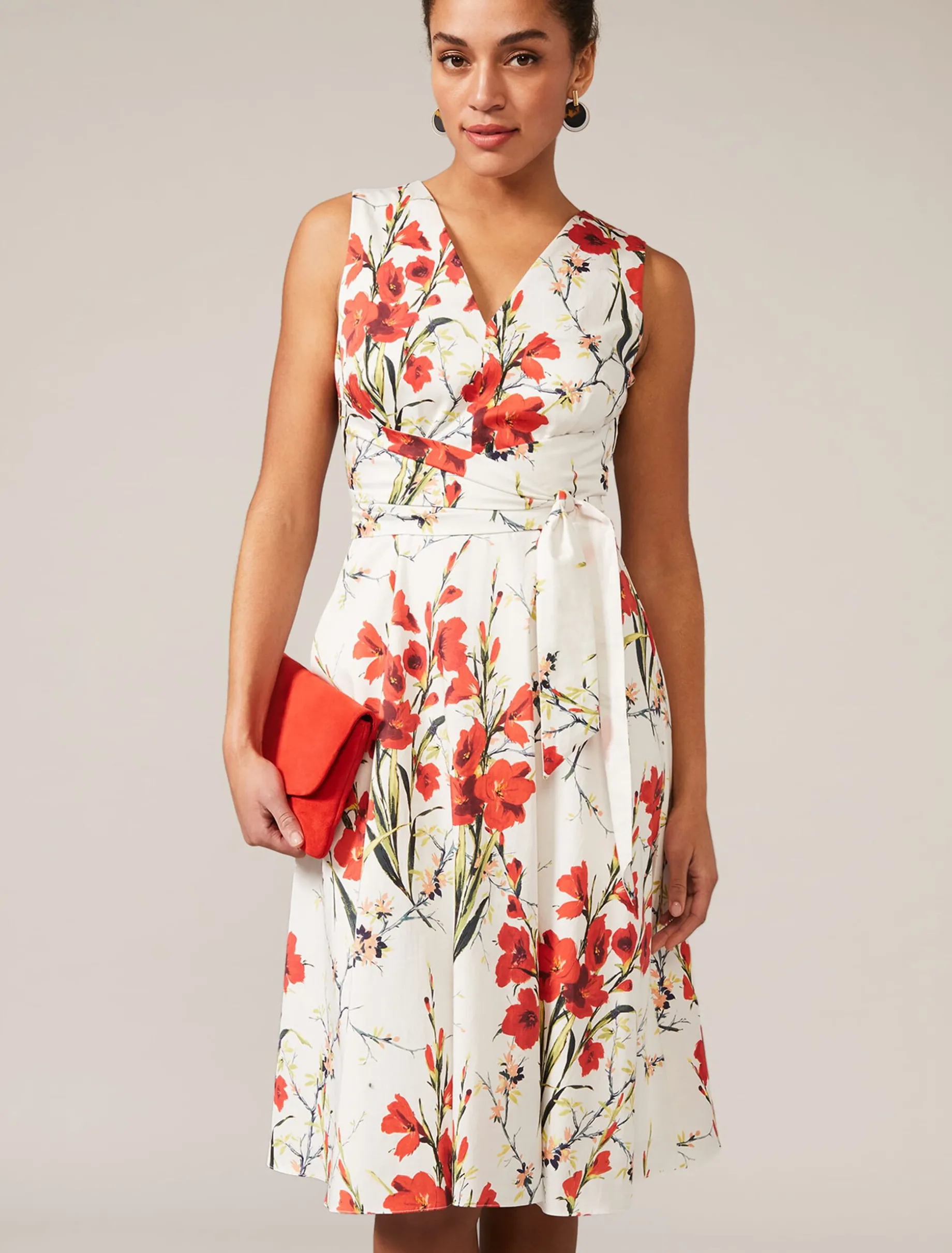 Sofia Floral Cotton Dress