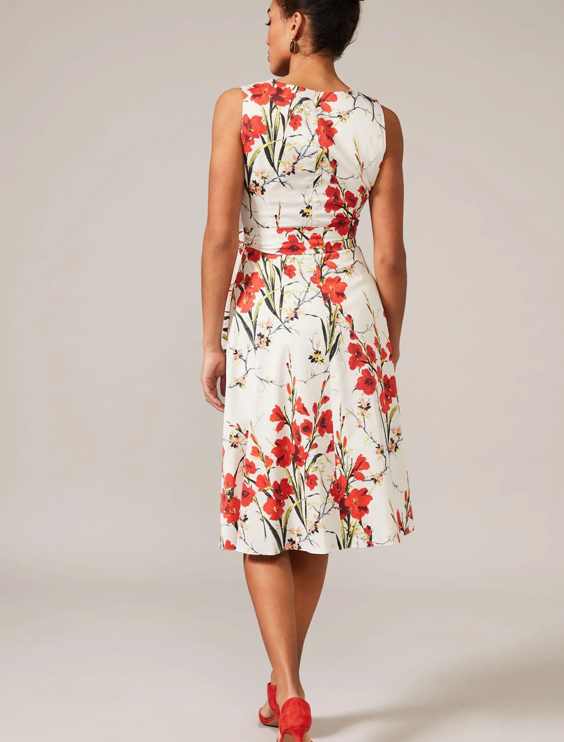 Sofia Floral Cotton Dress