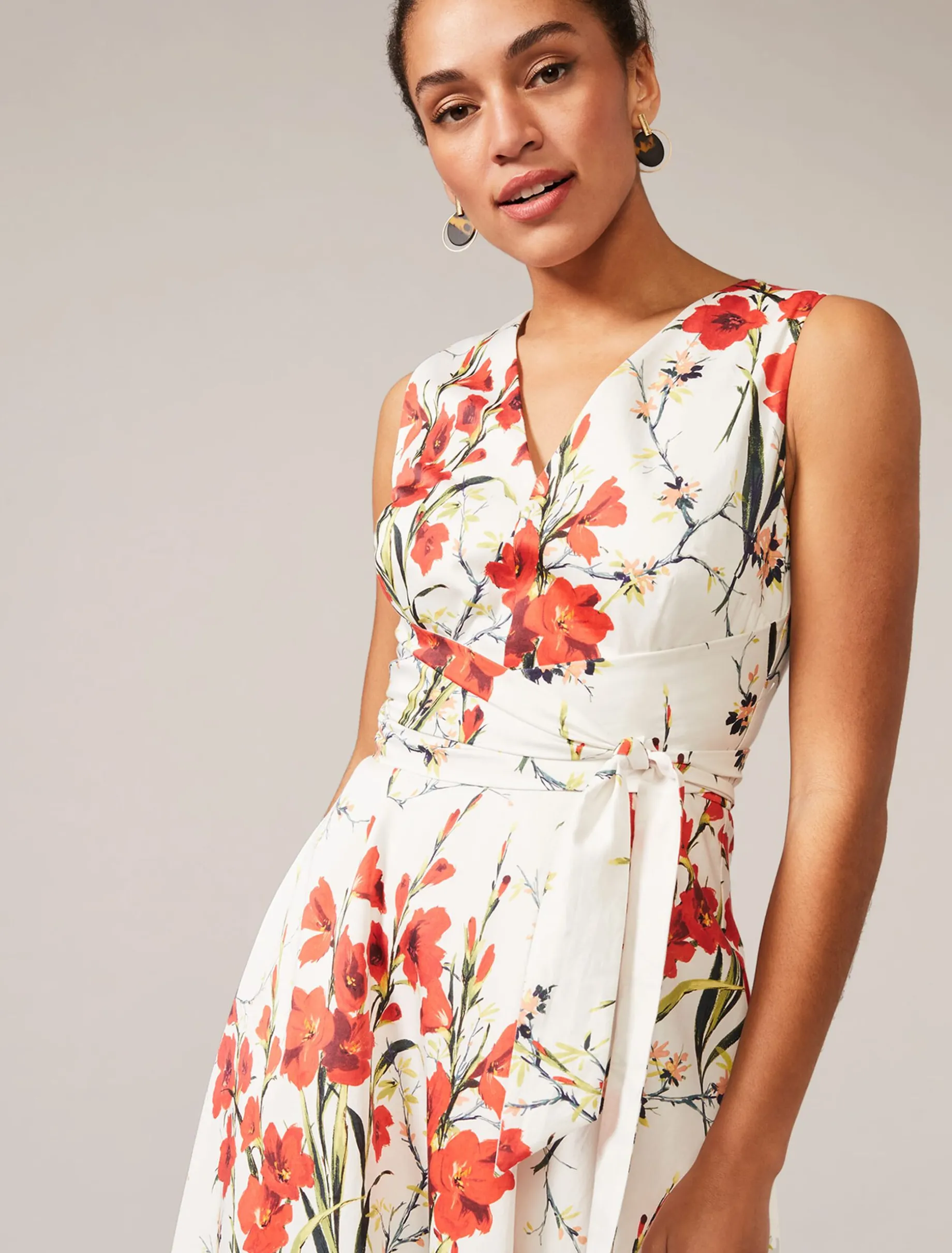 Sofia Floral Cotton Dress