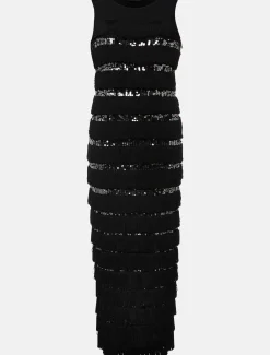 Sofianne Fringe Maxi Dress