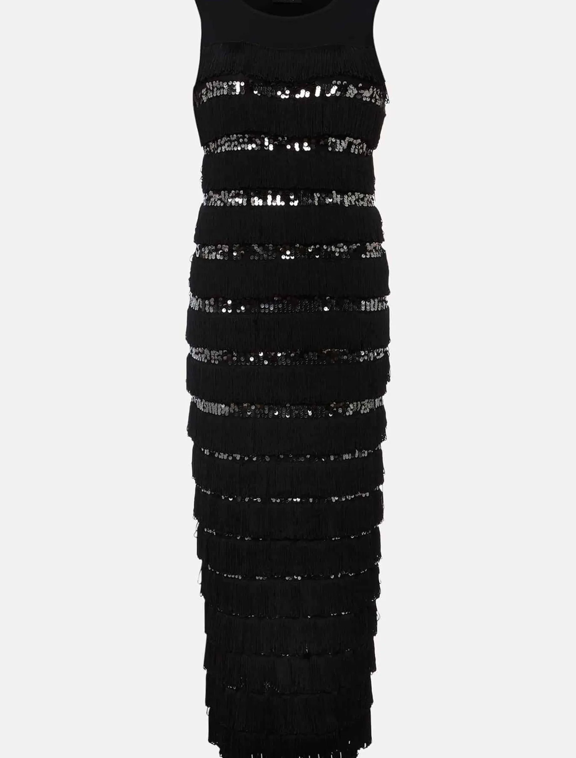 Sofianne Fringe Maxi Dress