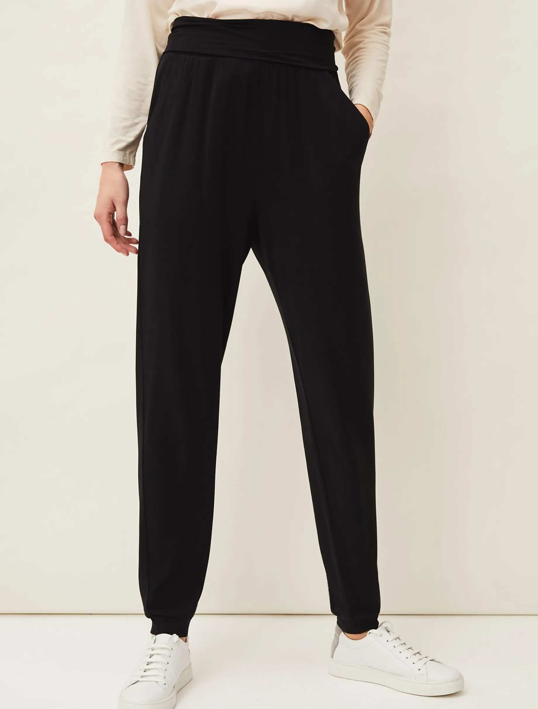 Soft Jersey Tapered Joggers