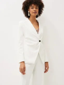 Solange White Blazer