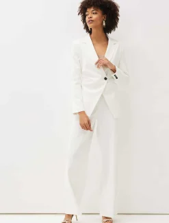 Solange White Blazer