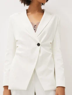 Solange White Blazer