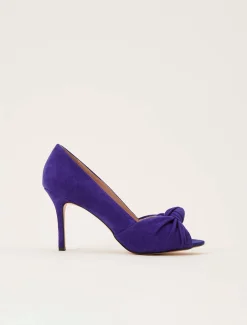 Sonja Knot Front Peep Toe Shoe