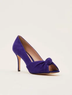 Sonja Knot Front Peep Toe Shoe
