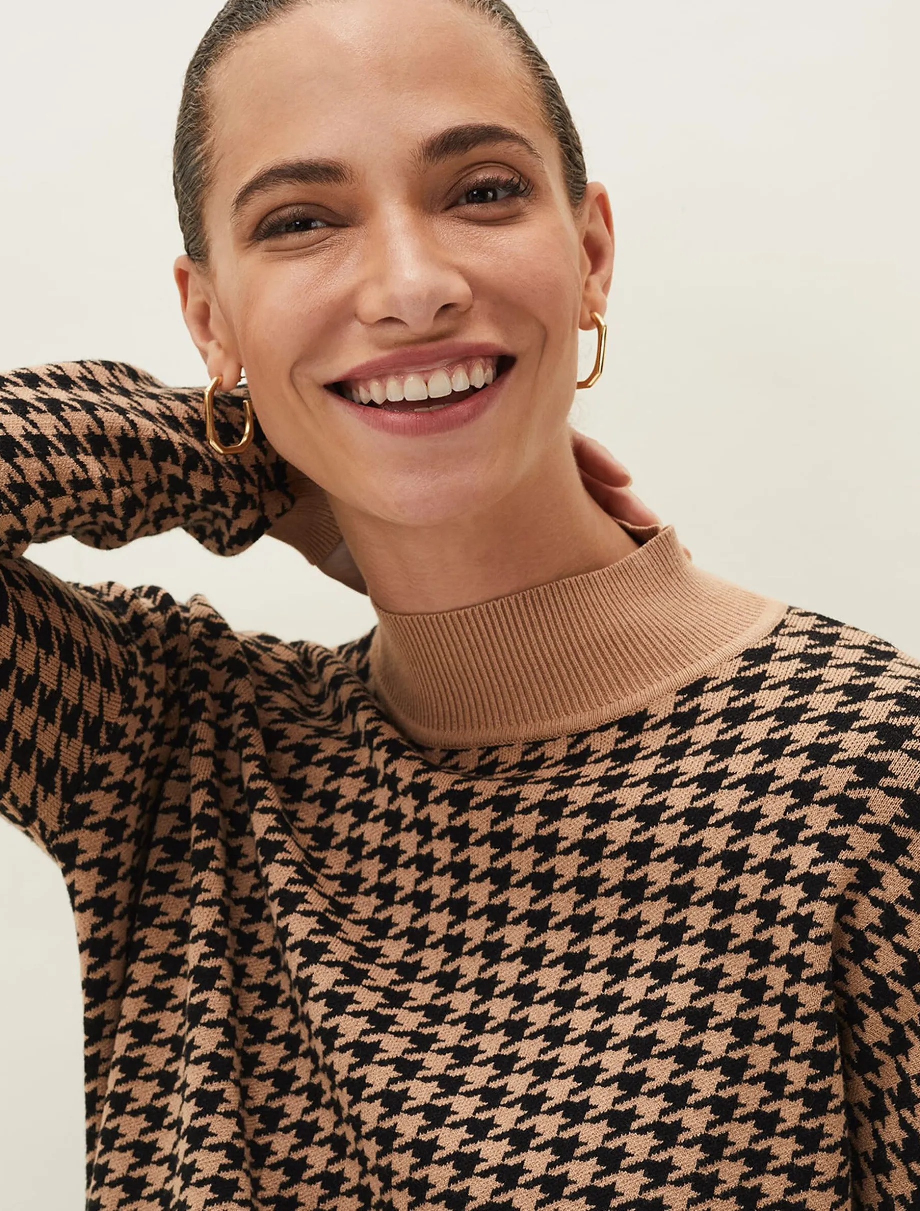 Soph Dogtooth Co-Ord Jumper