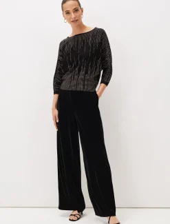 Sophian Embellished Fine Knit Jumper