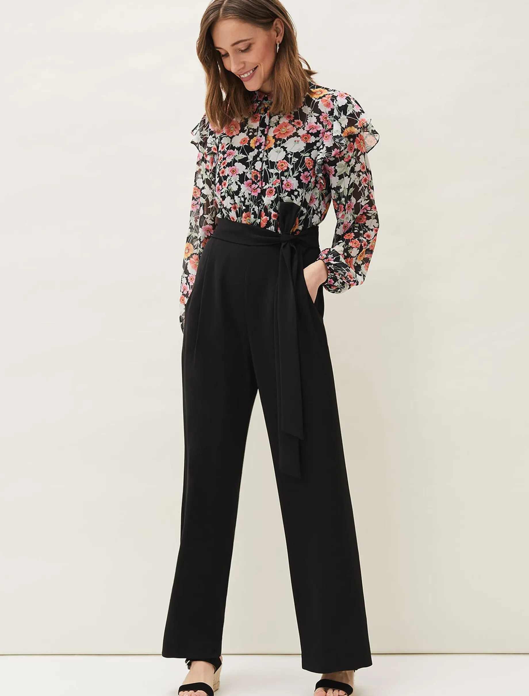 Sophie Floral Print Jumpsuit