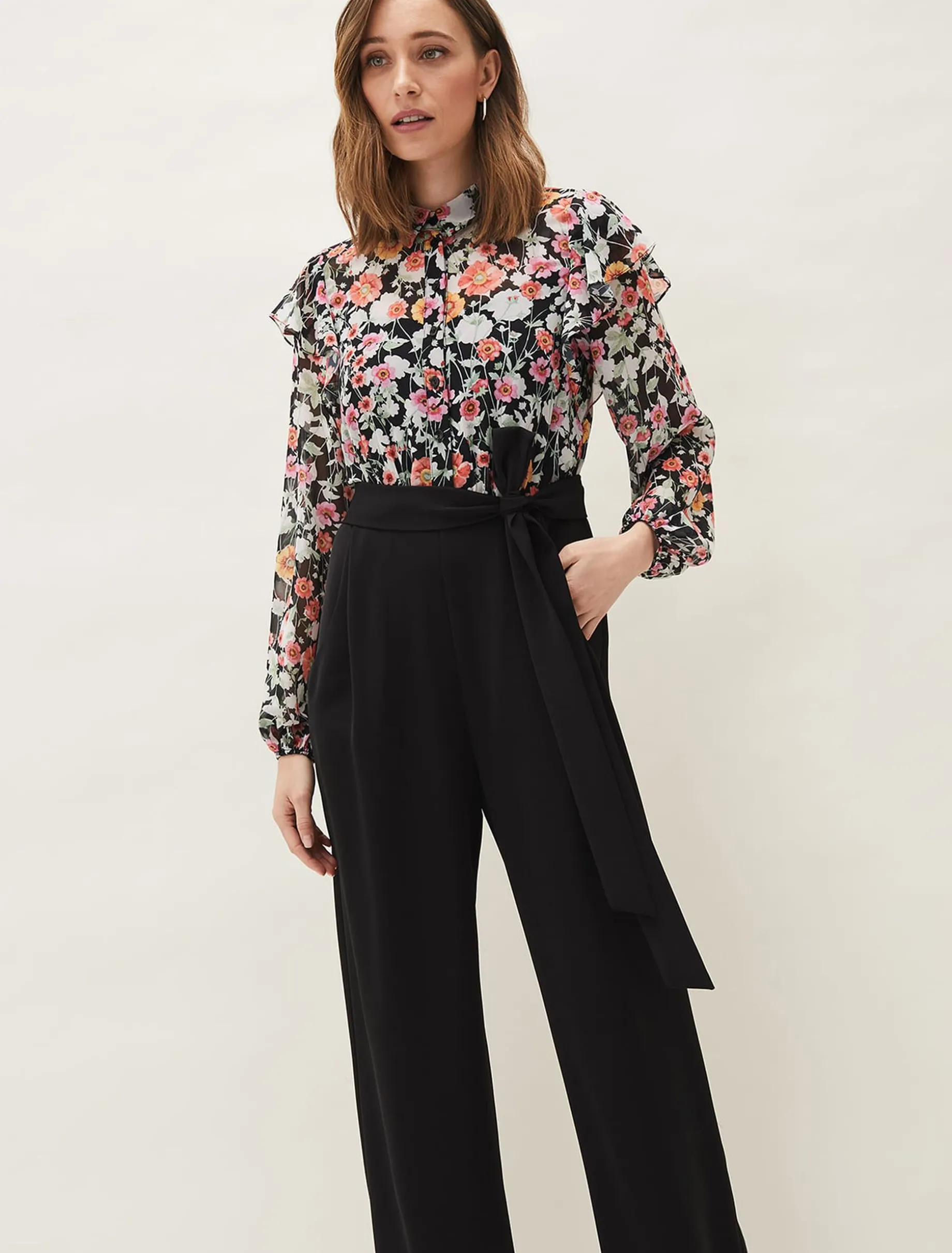 Sophie Floral Print Jumpsuit