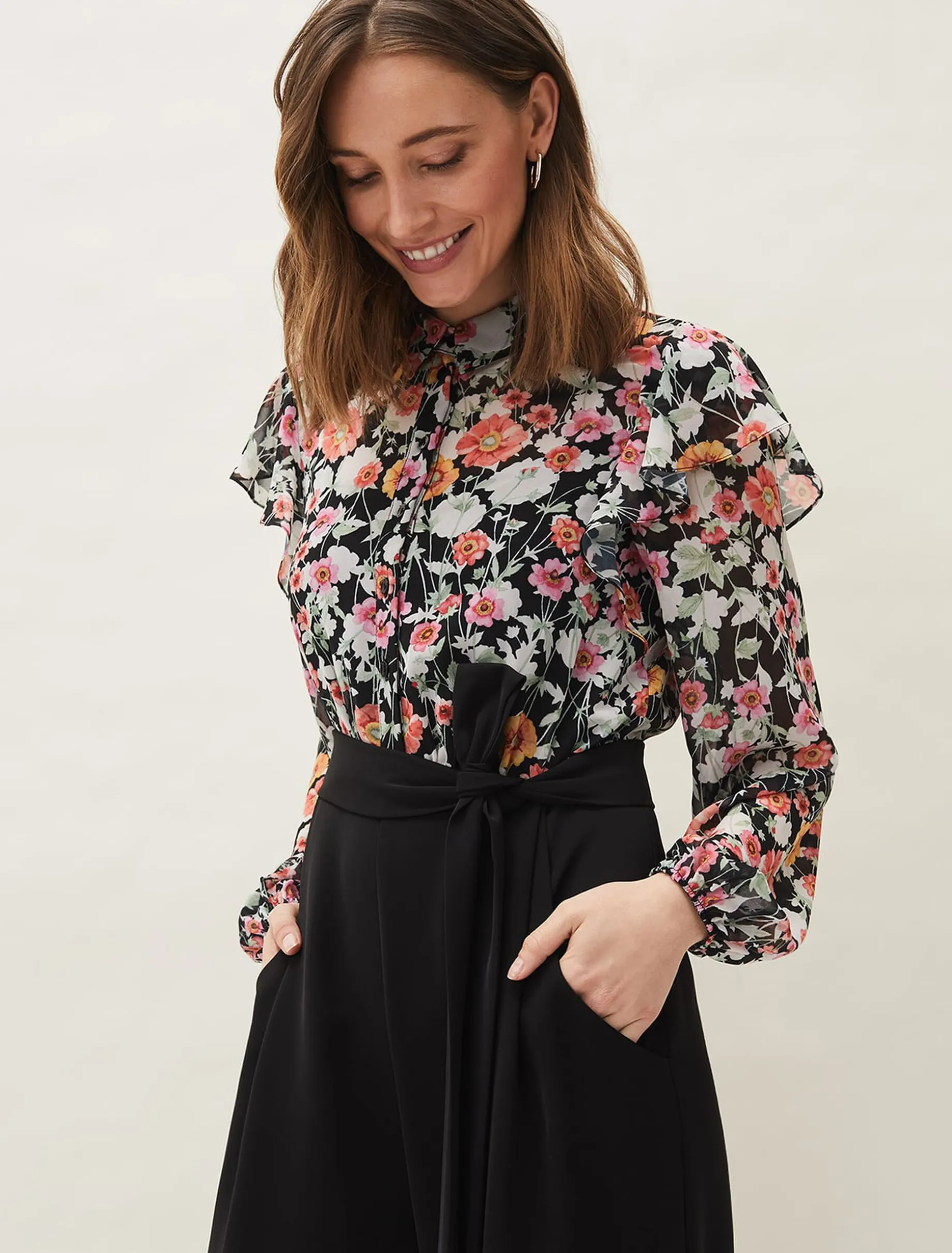 Sophie Floral Print Jumpsuit
