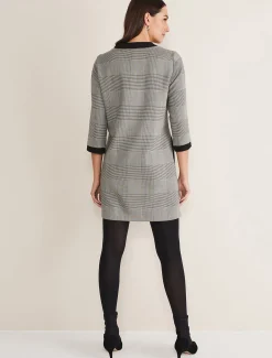 Soraya Check Midi Dress