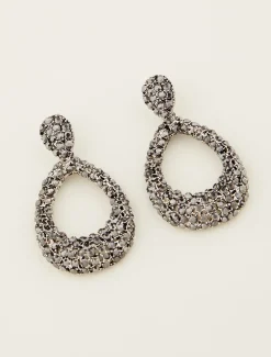 Sparkle Teardrop Earring