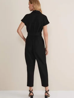 Spencer Linen Wide Leg Jumpsuit