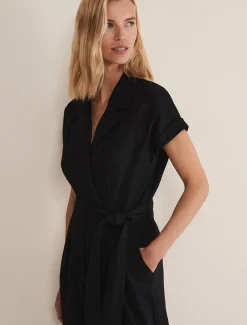 Spencer Linen Wide Leg Jumpsuit