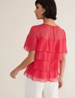 Stacey Ruffle Blouse