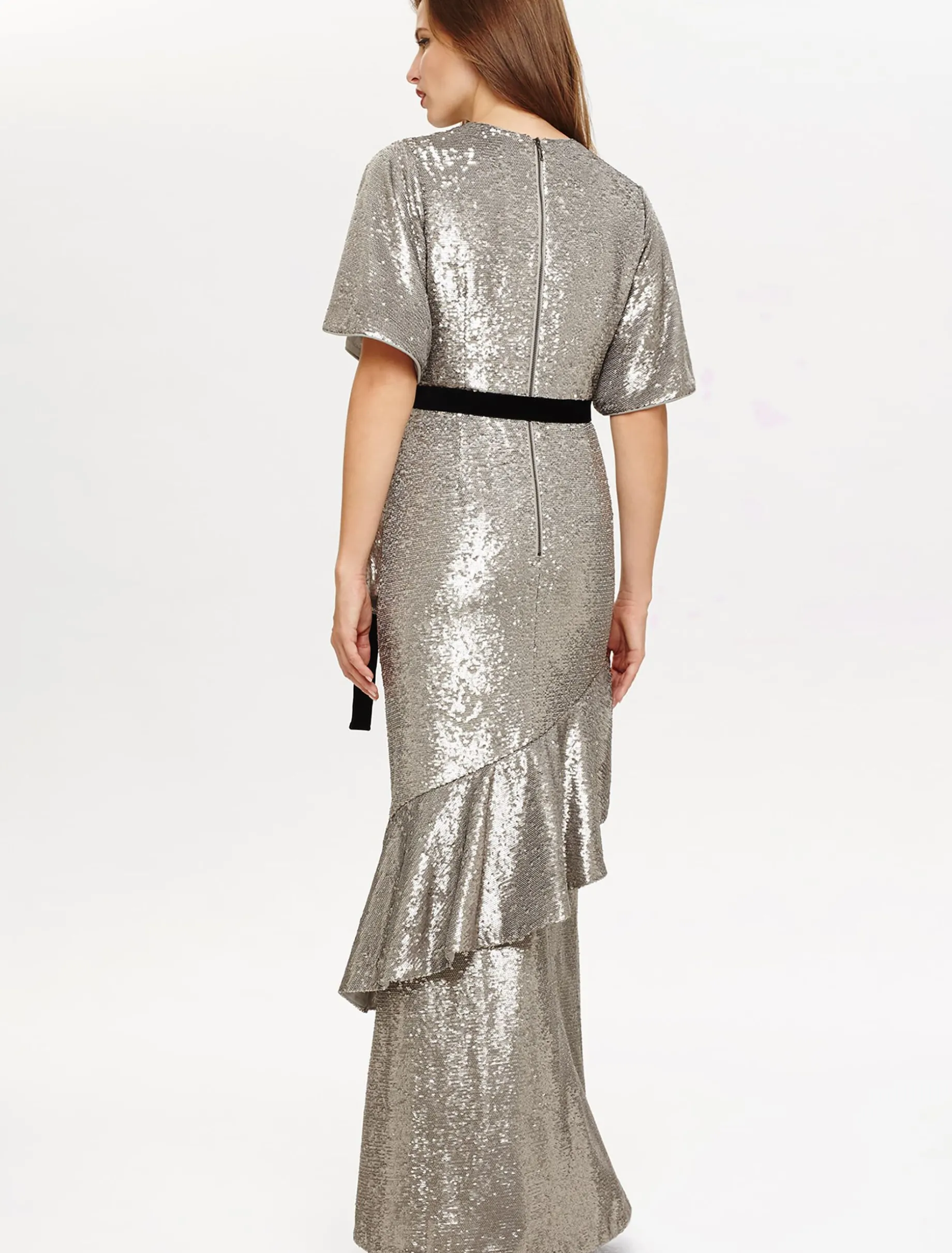 Starlette Sequined Maxi Dress