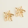 Statement Flower Stud Earring