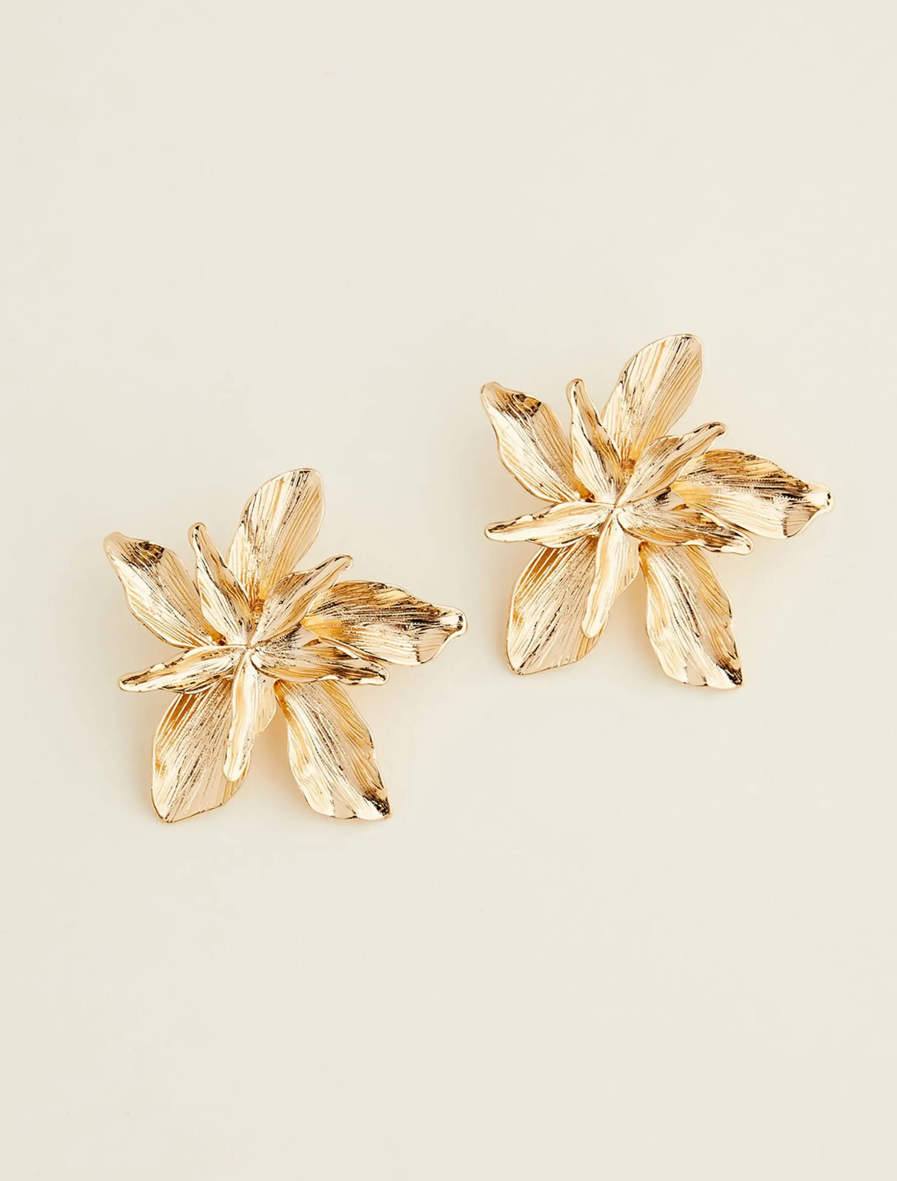 Statement Flower Stud Earring