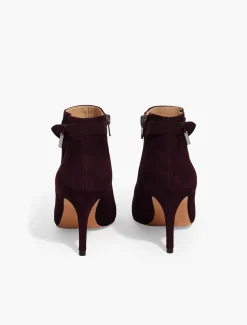 Stephanie Leather Tie Side Boots