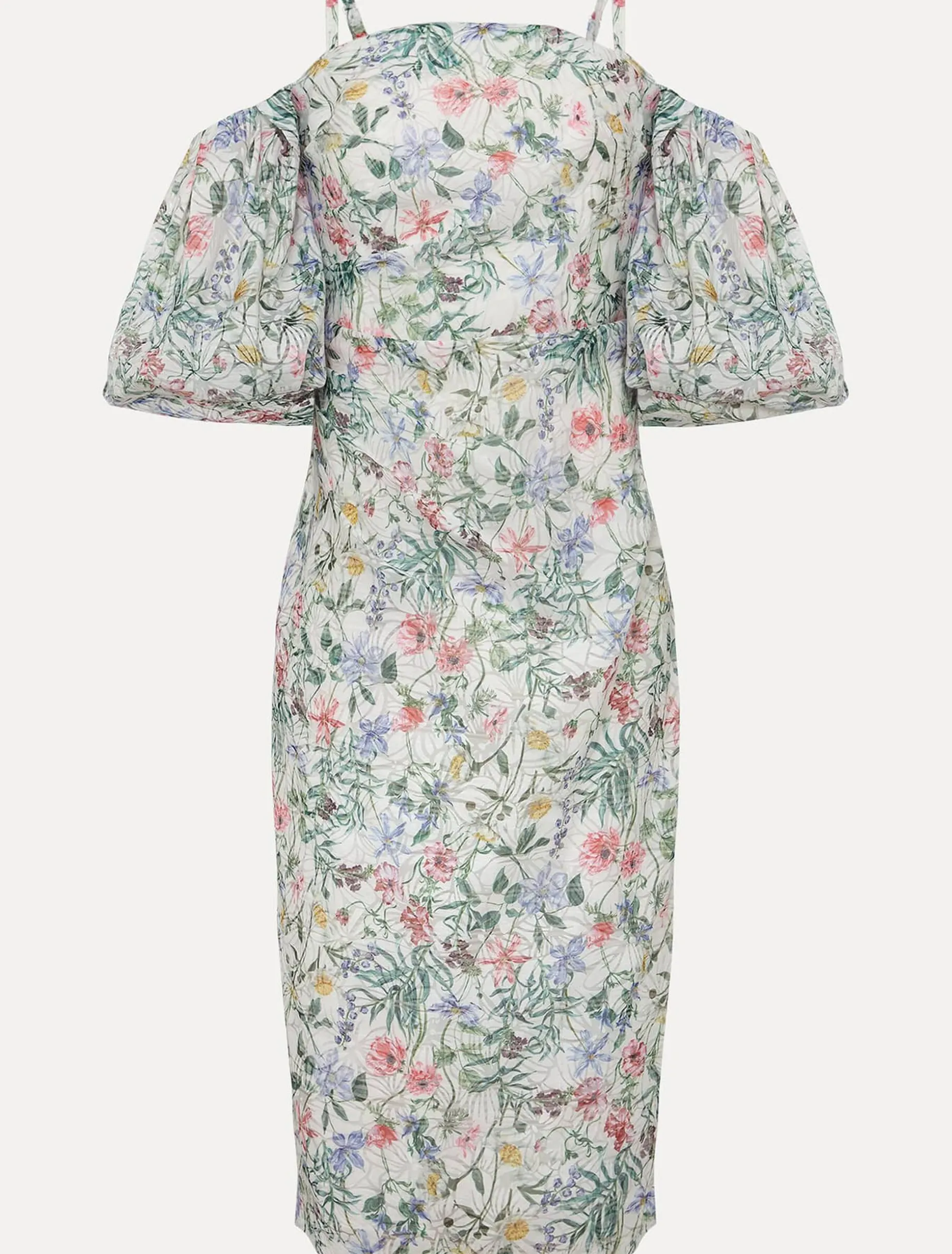 Stevie Floral Bodycon Midi Dress