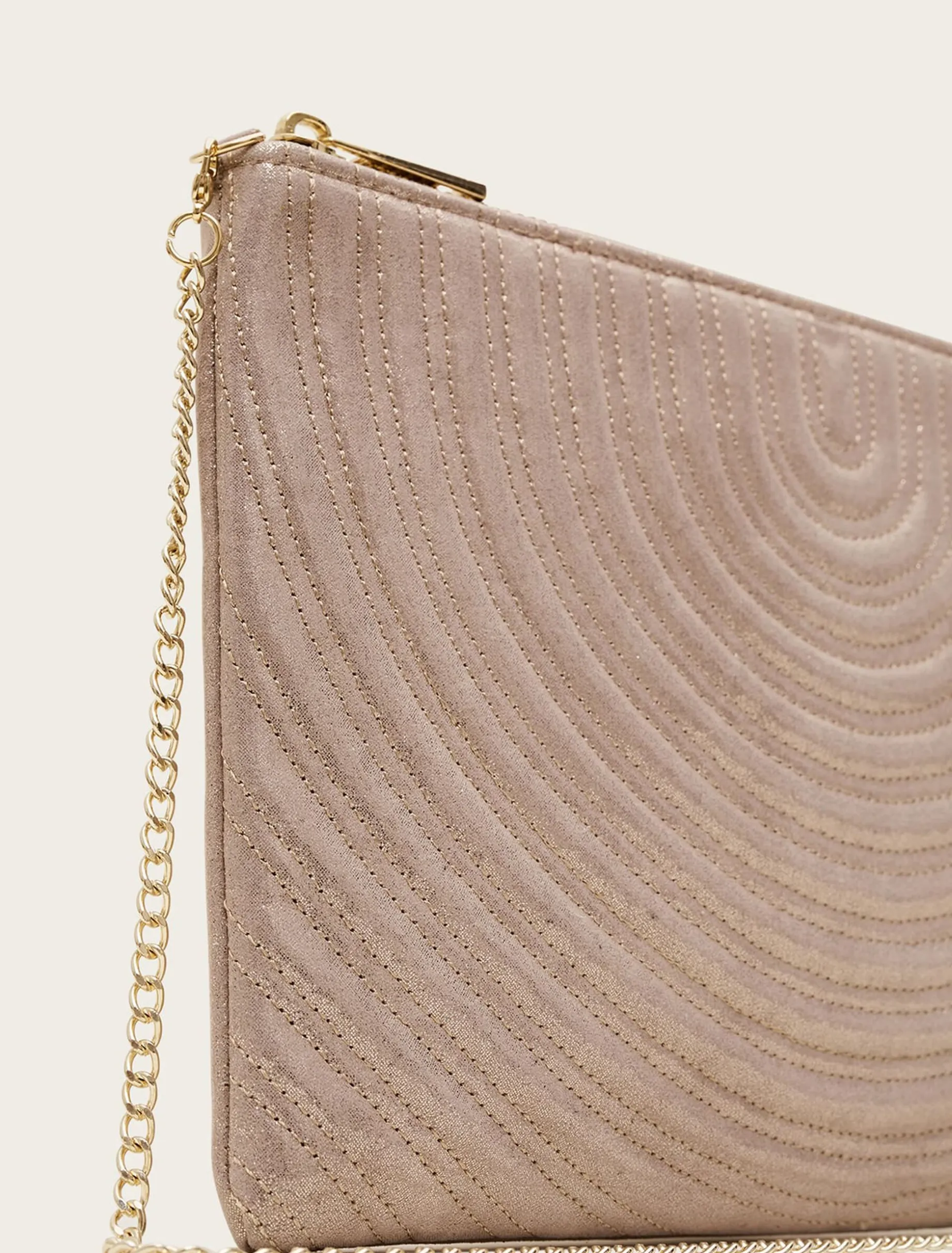 Stitched Clutch Bag