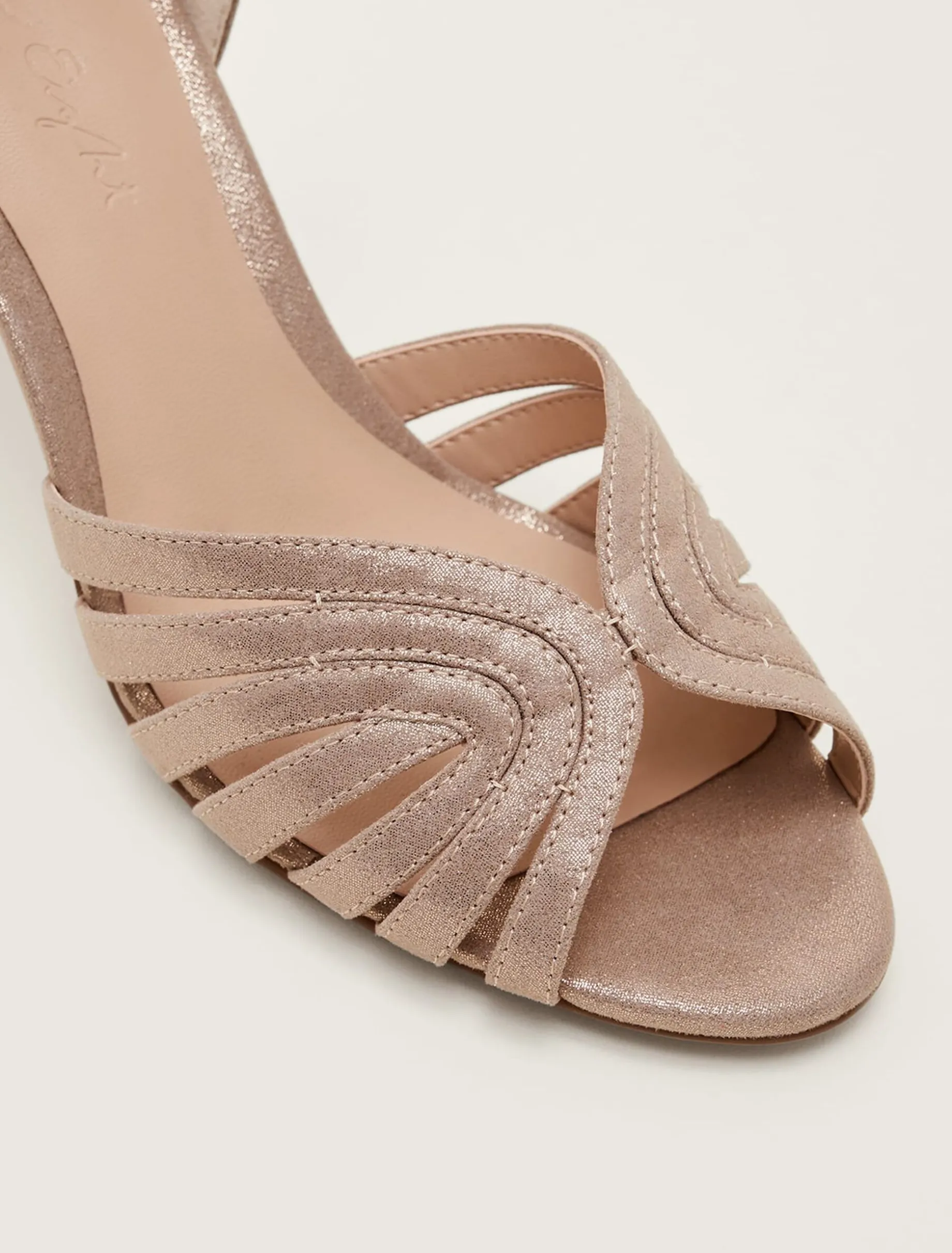 Stitched Heel Sandal