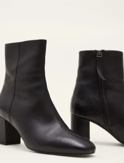 Stitched Leather Boot