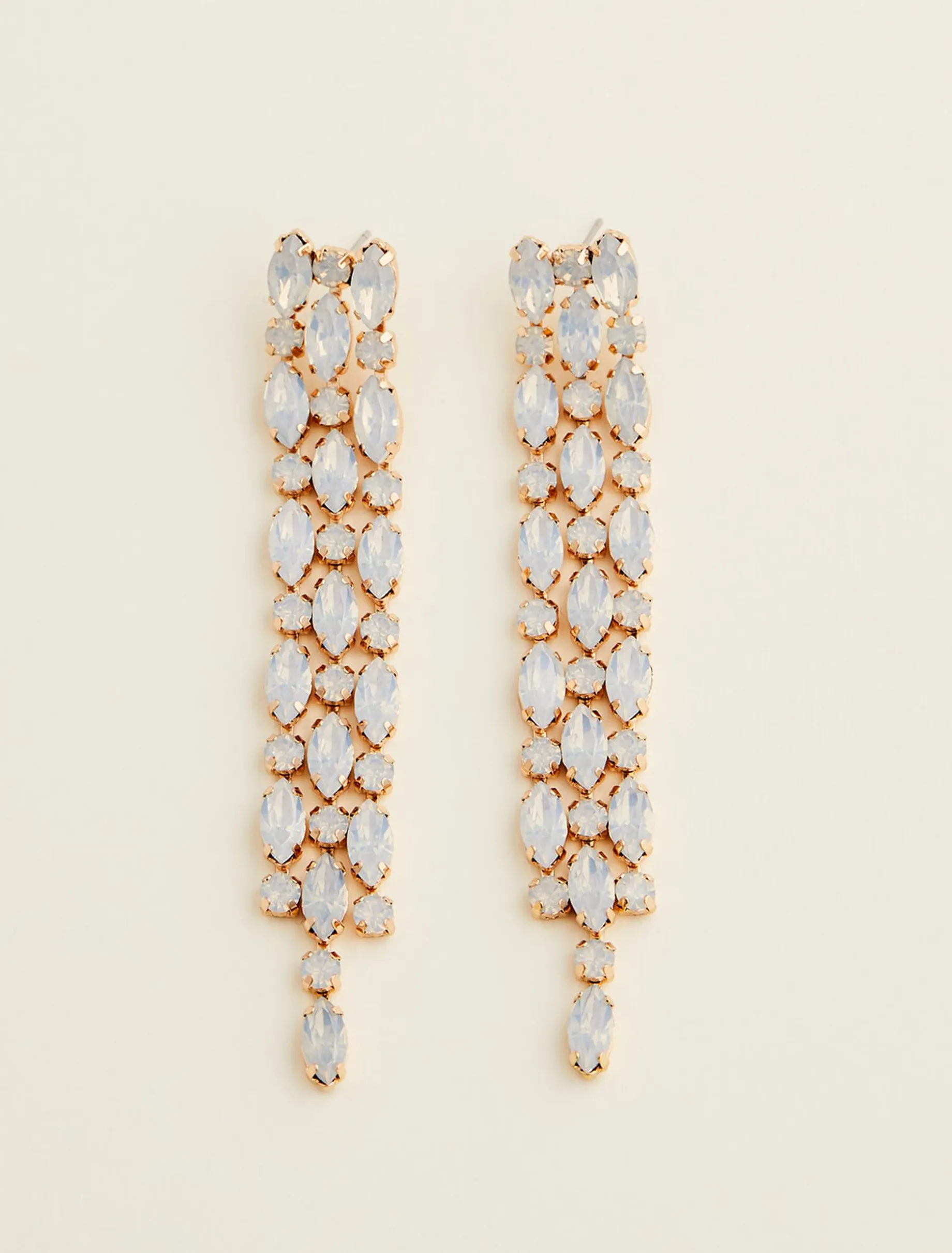 Stone Statement Drop Earring