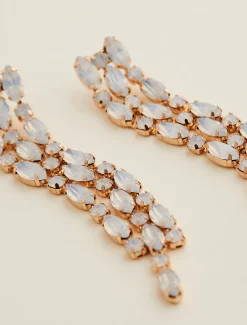 Stone Statement Drop Earring