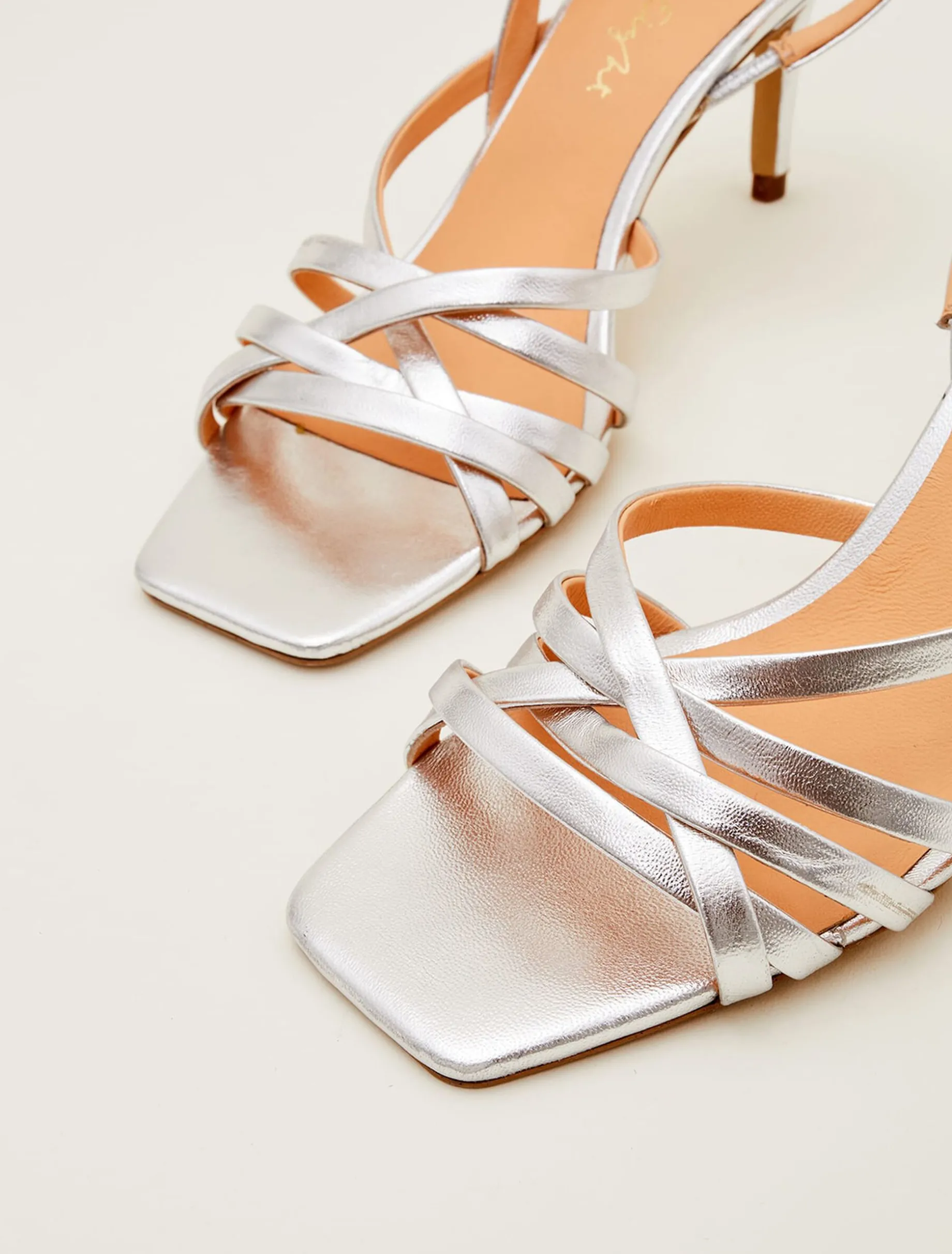 Strappy Sling Back Sandals