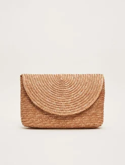 Straw Clutch Bag