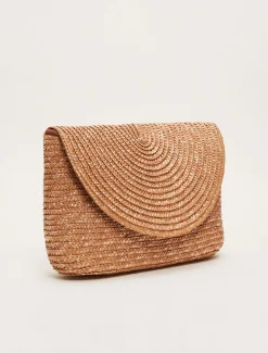 Straw Clutch Bag